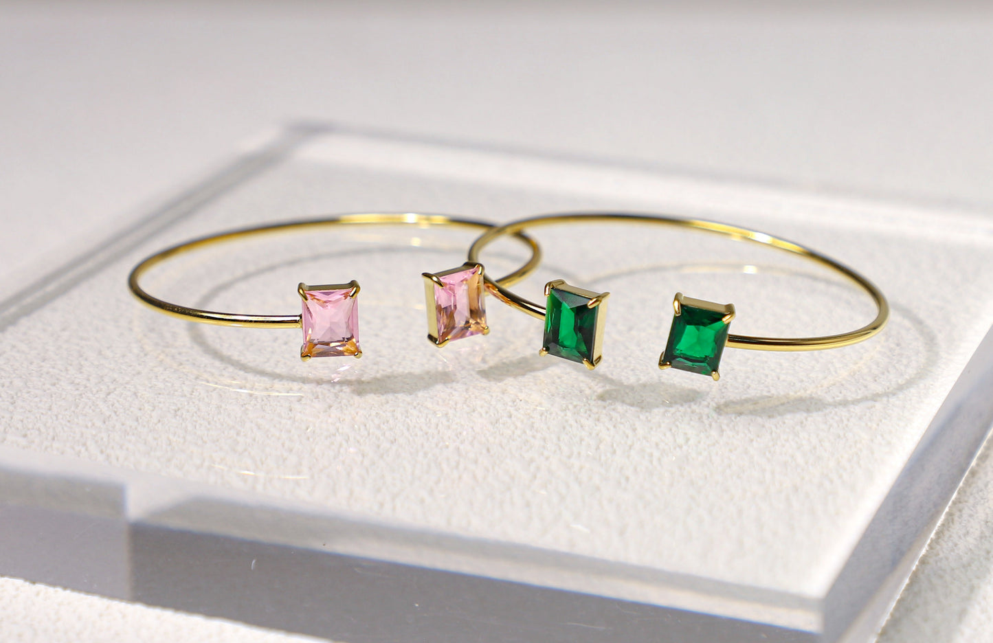 duo birthstone bracelet