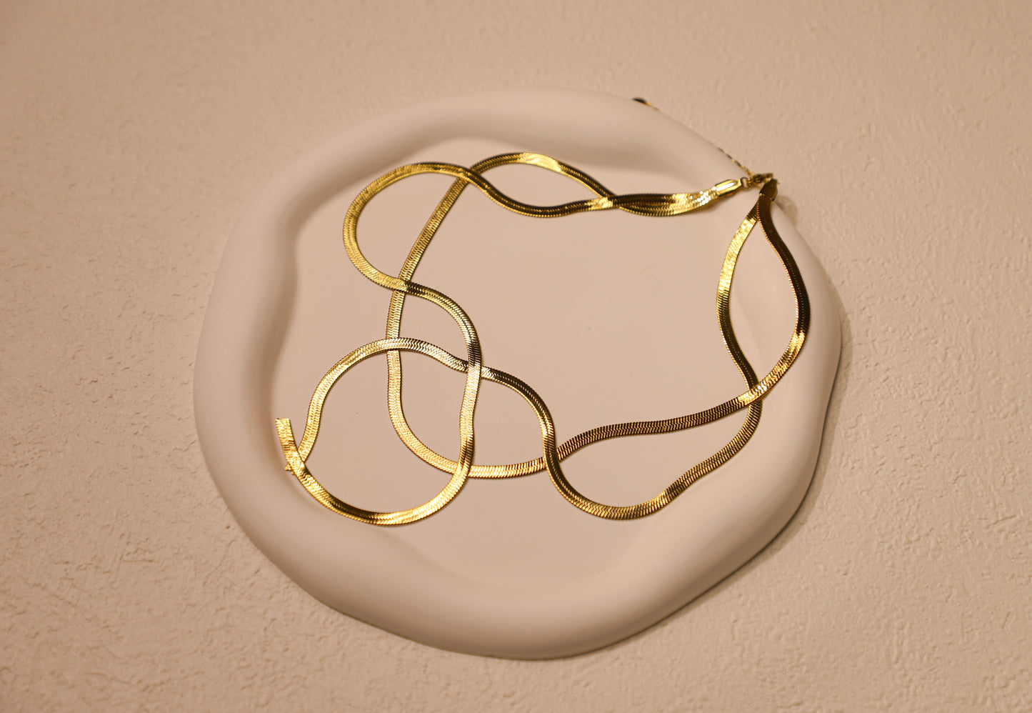 edoa Double Herringbone Necklace