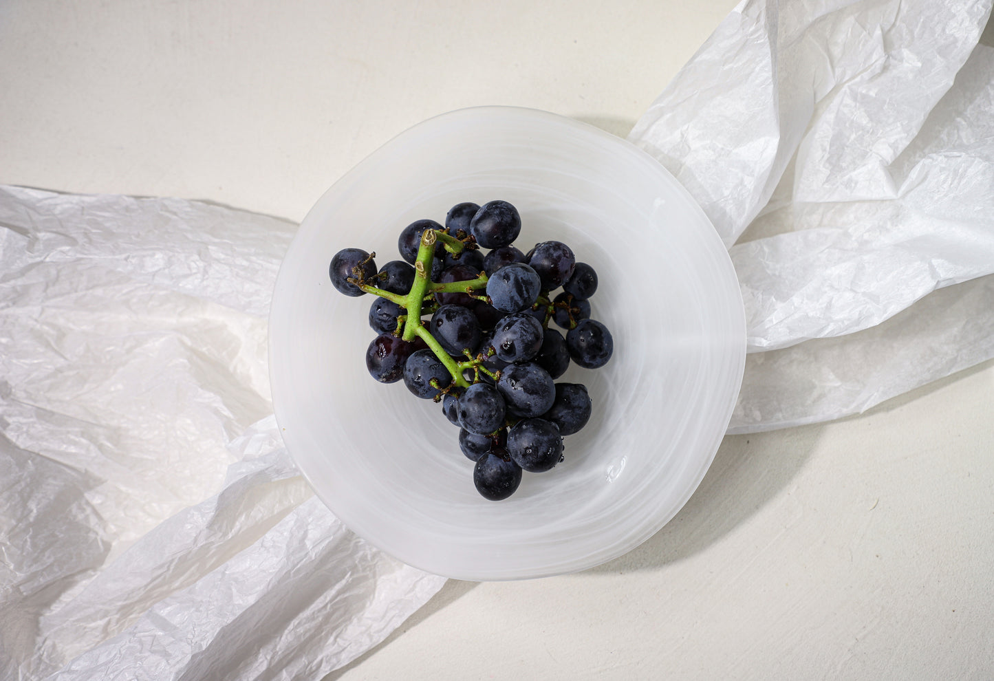 irregular mist glass plate
