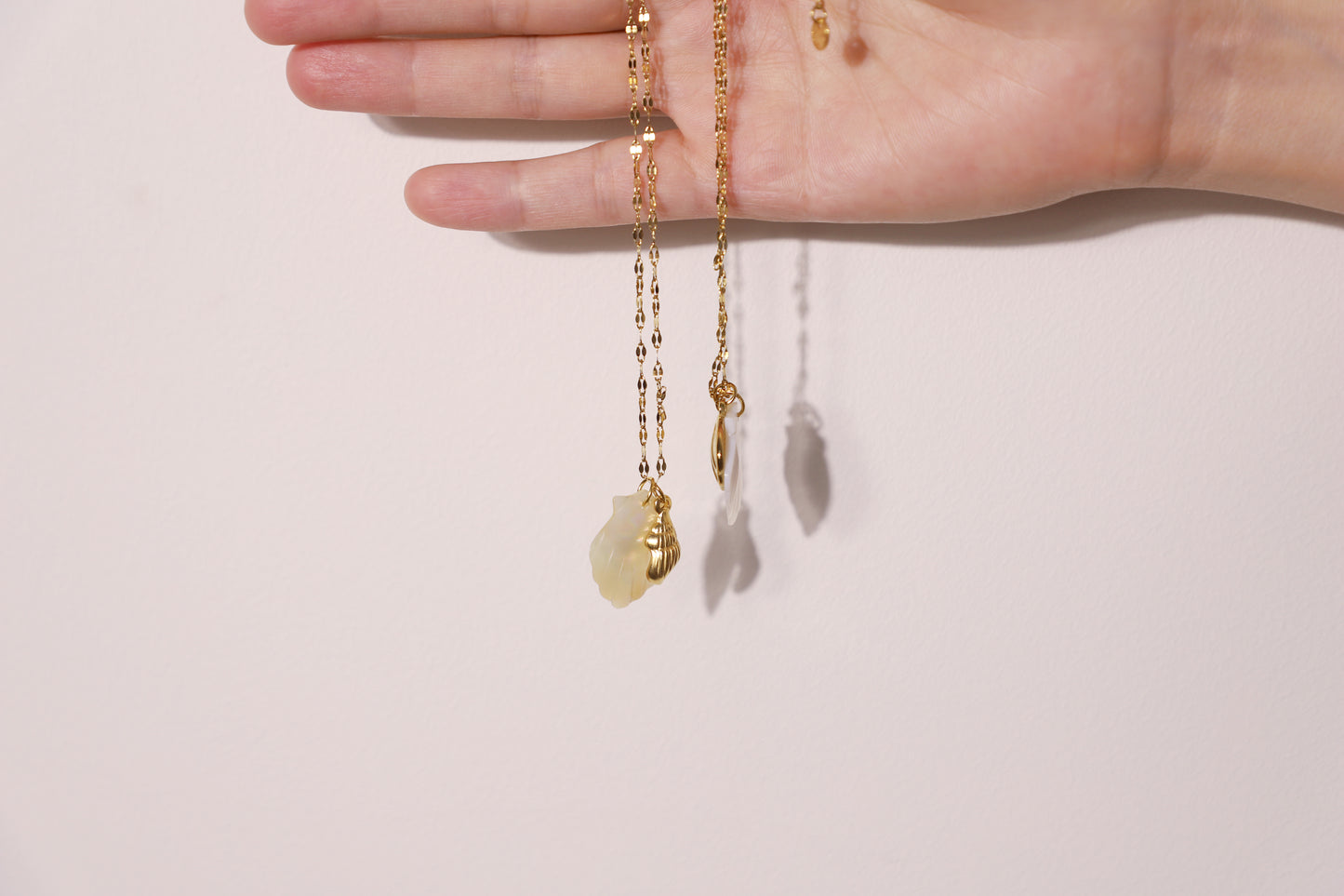 Sea Shell Clavicle Chain Necklace ne0013