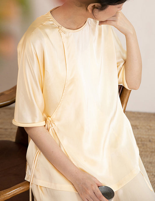 edoa Mulberry Silk Pajama Set