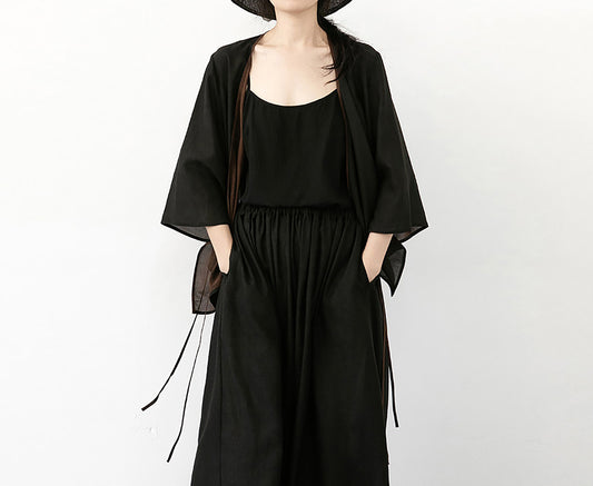 edoa Mud Silk Kimono Jacket