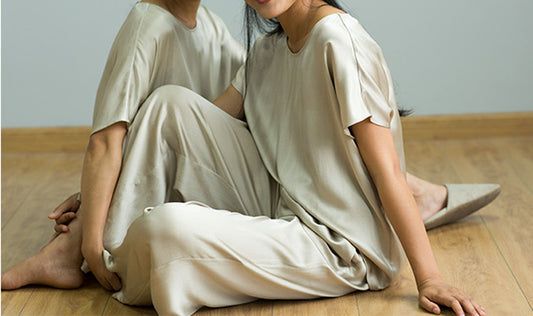 edoa Mulberry Silk Pajama Set