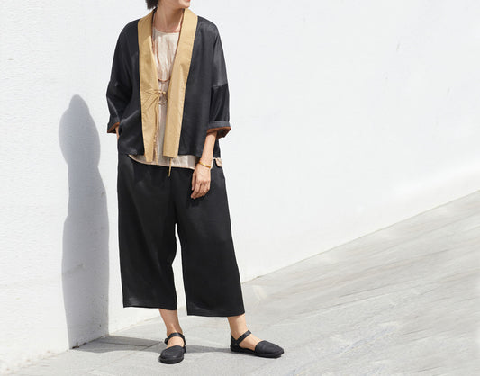 edoa Mud Silk Hanfu Jacket