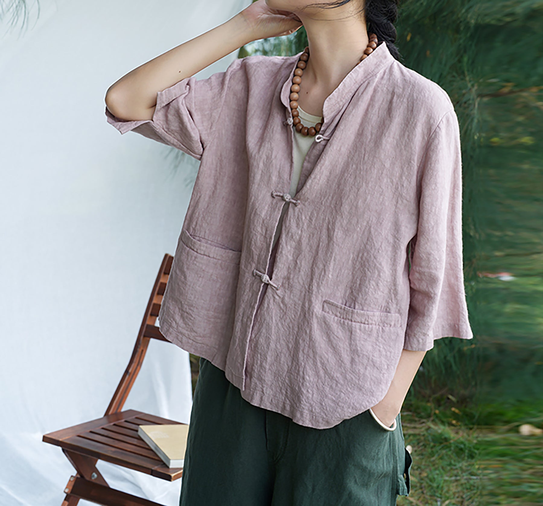 edoa Chinese Linen Jacket