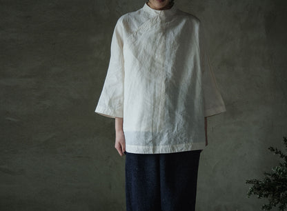edoa Paper Cotton Chinese Top