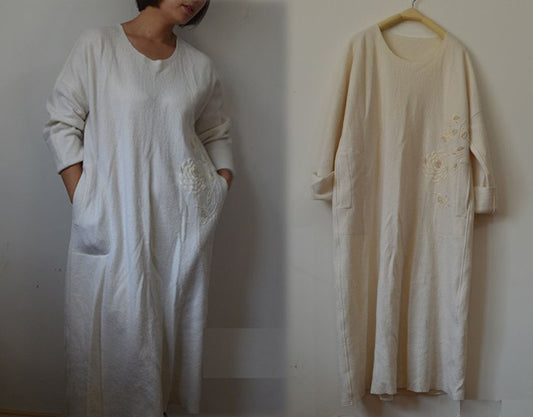 Oversized Boiled Wool Knit Dress dr0275 547