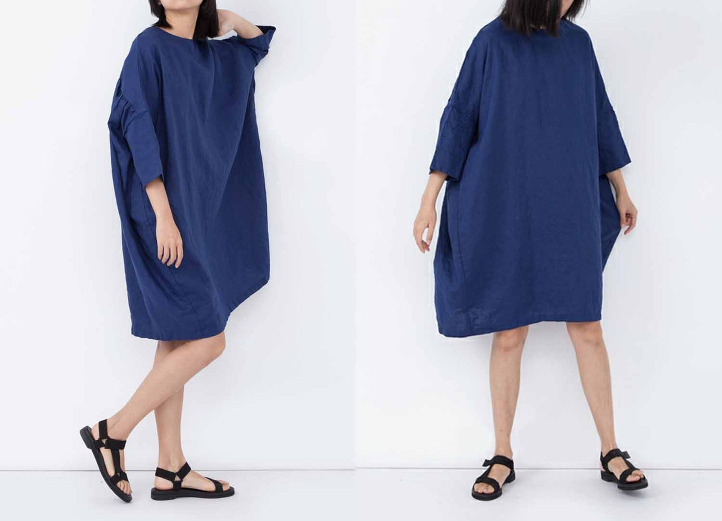 edoa French Linen Smock Tunic