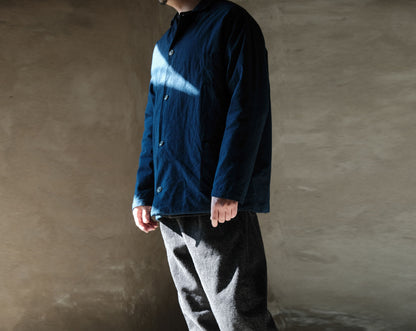 edoa Indogo Blue Padded Jacket