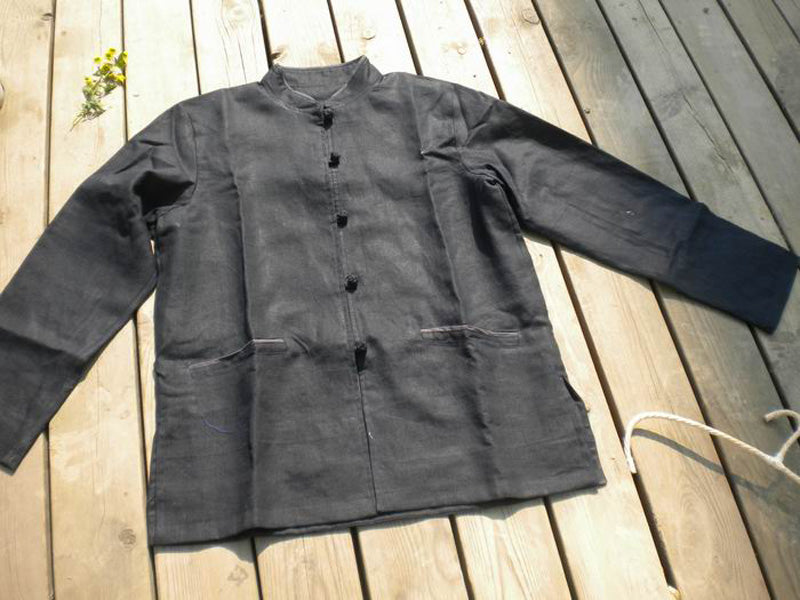 edoa Chinese Cheongsam with Chinese Frog Buttons