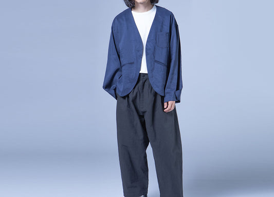 edoa Simplicity V-neck Linen Jacket