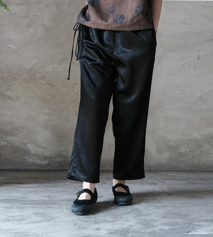 edoa Mud Silk Tapered Pants