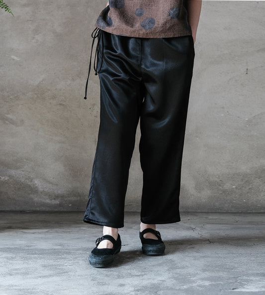 edoa Mud Silk Tapered Pants