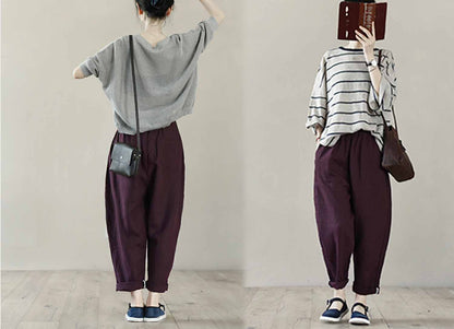 edoa Tapered Boyfriend Pants