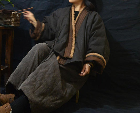 edoa Mud Tussah Silk Pants