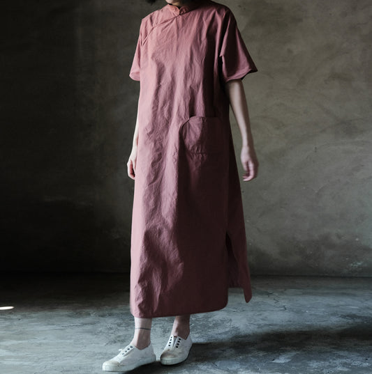 edoa Paper Cotton Modified Qipao