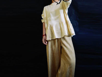 edoa Dupioni Silk Noil Tunic