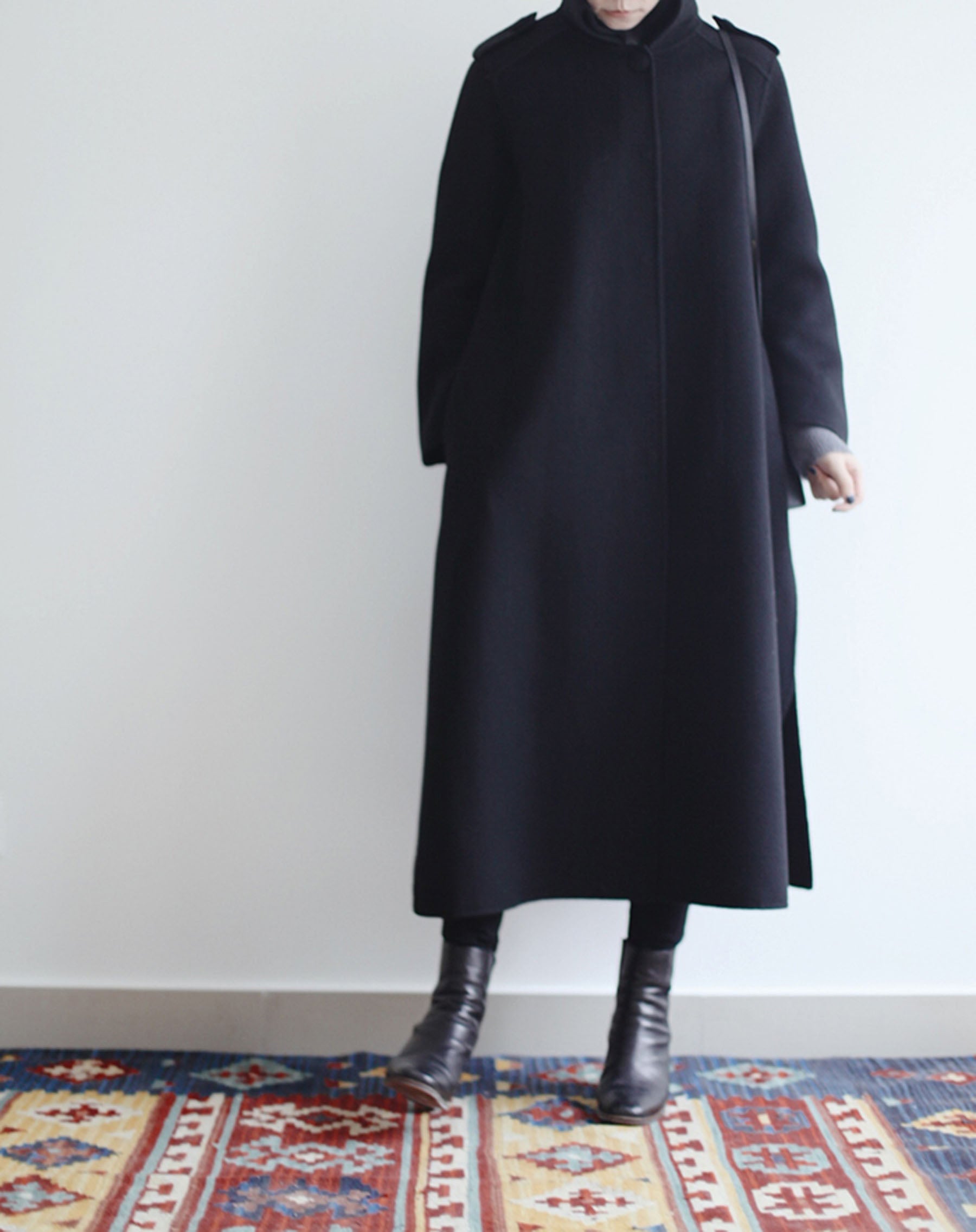 edoa Double-faced Wool Cashmere Coat