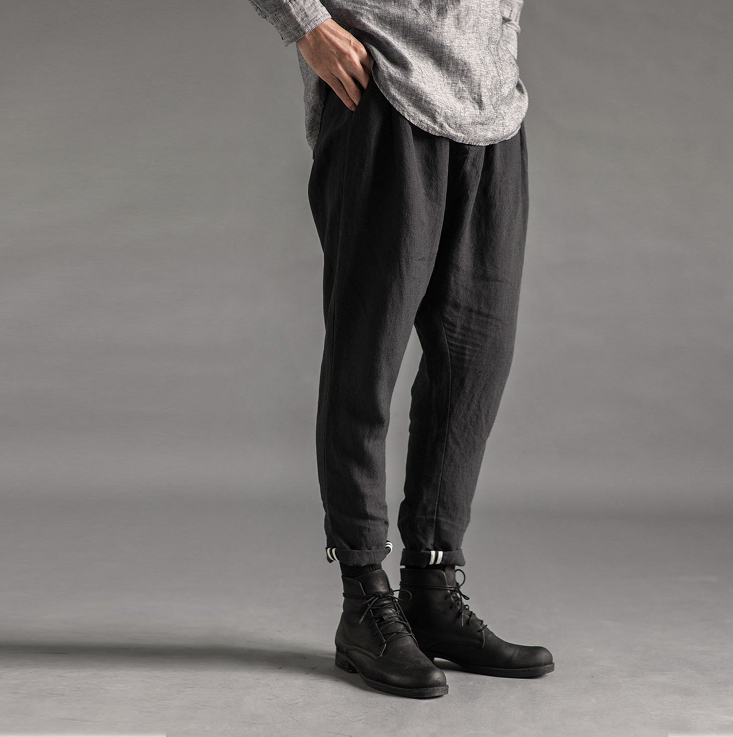 edoa Linen Harem Pants 