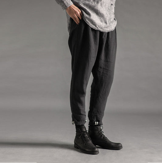 edoa Linen Harem Pants 