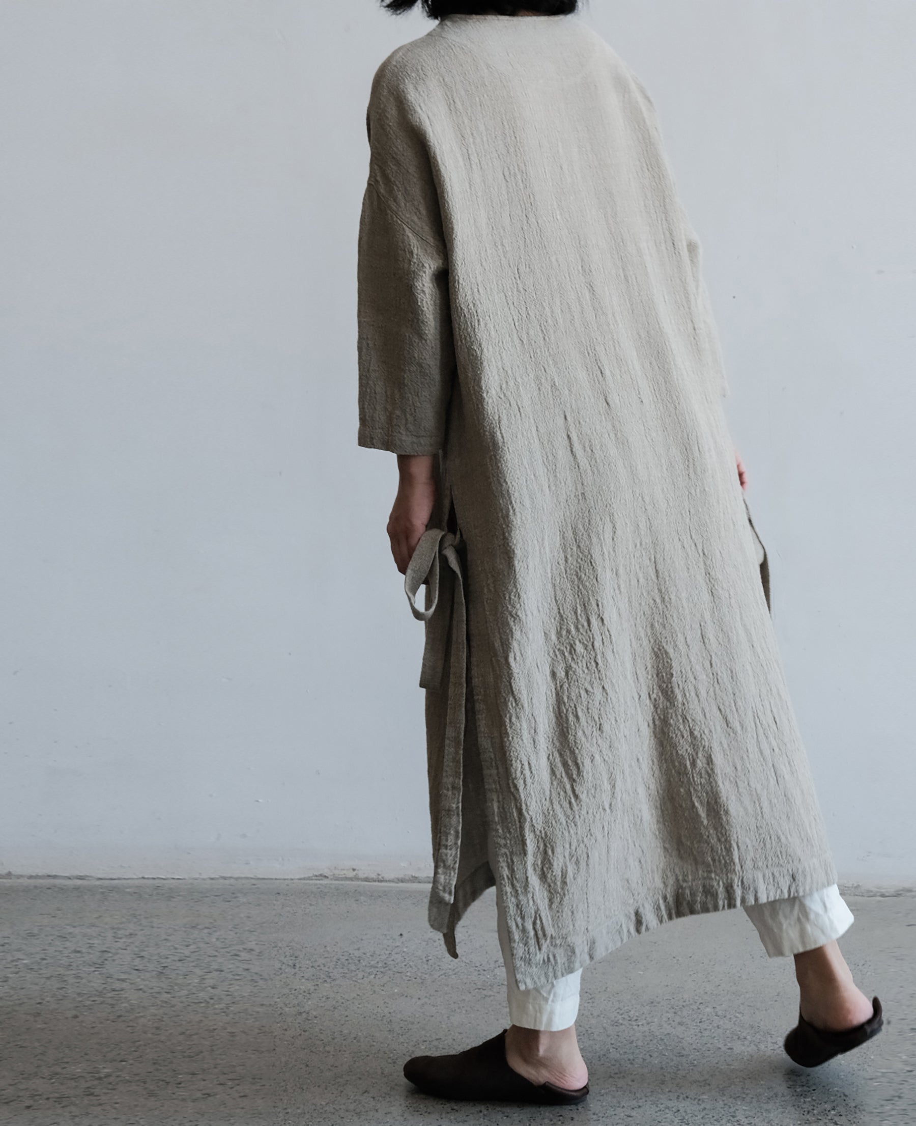 edoa Flax Linen Kaftan