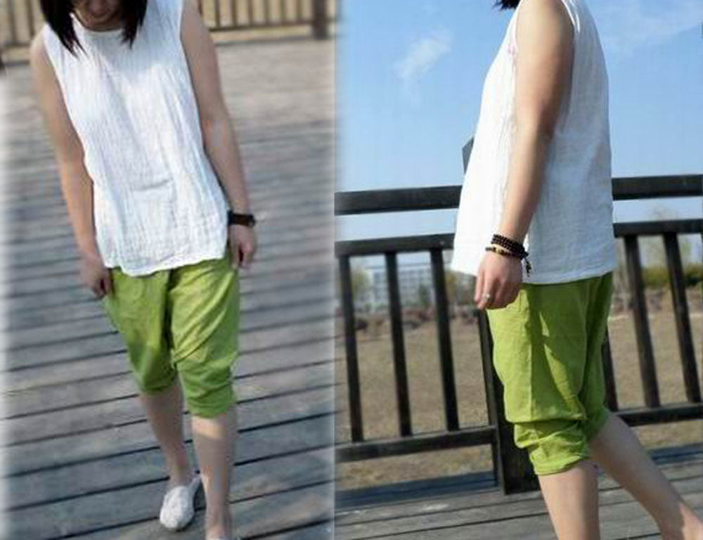Pintucked layered cotton tank edoa