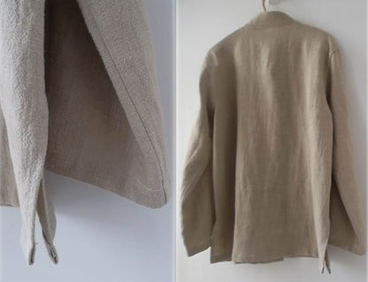 edoa Long Sleeve Stand Collar Jacket 