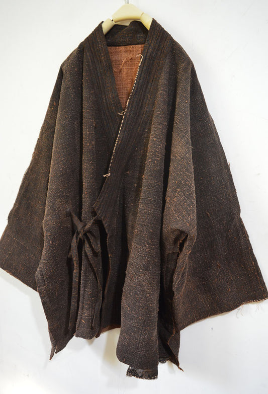 edoa Reversible Mud Tussah Silk Hanfu