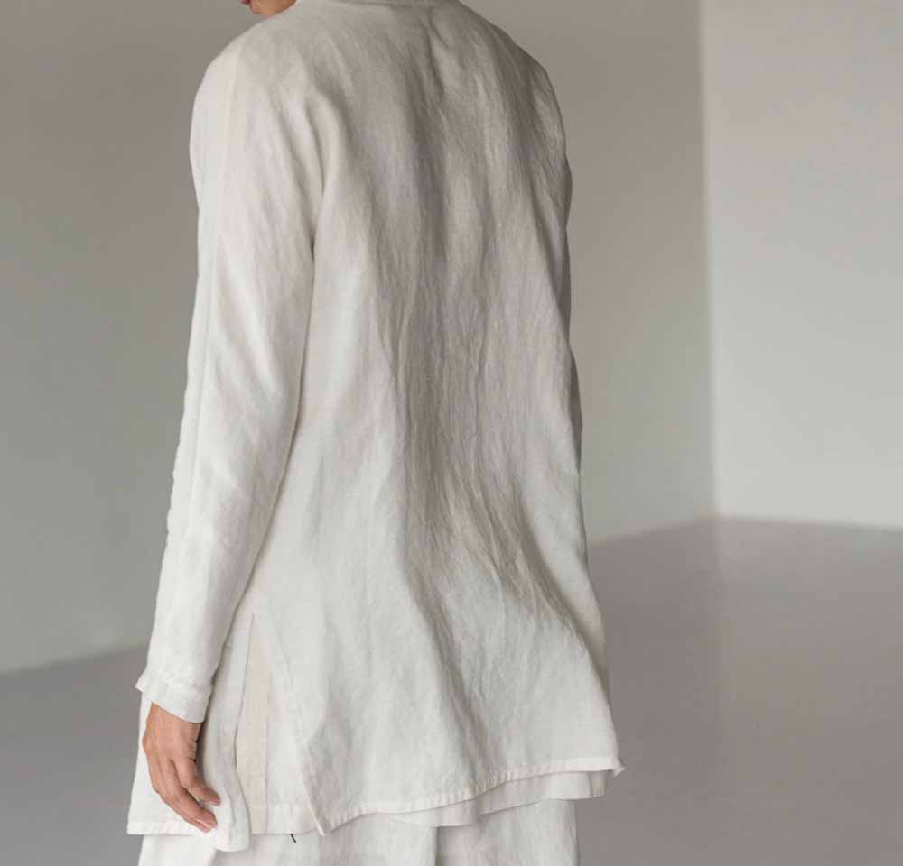 edoa Shell Buttoned Linen Shirt