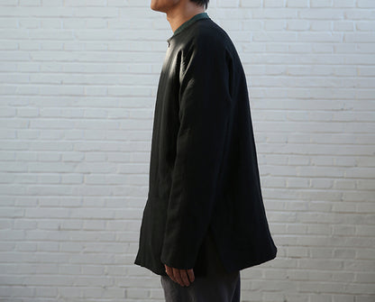 edoa Collarless Blend Padded Tang Suit