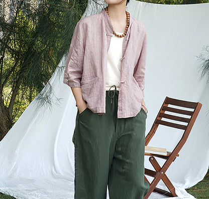 edoa Chinese Linen Jacket