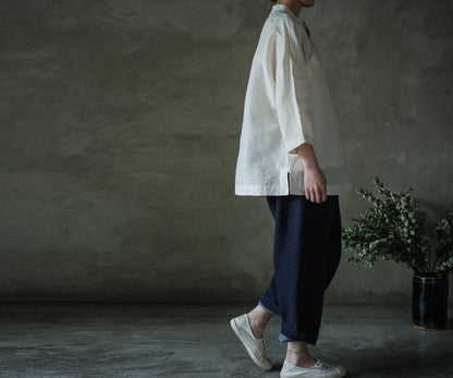 edoa Paper Cotton Chinese Top