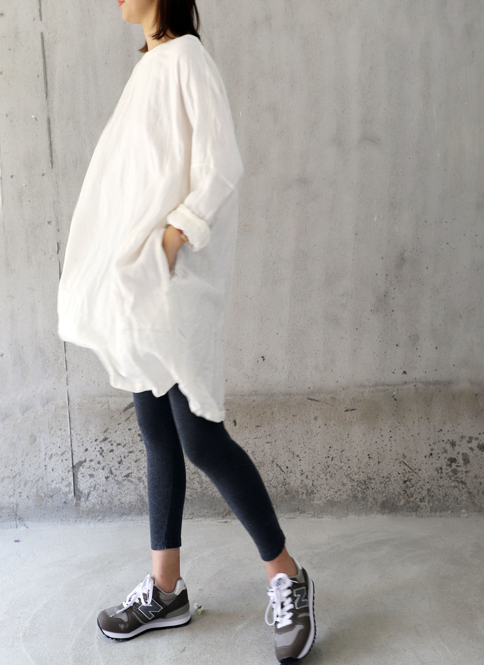 edoa Linen Oversized Tunic