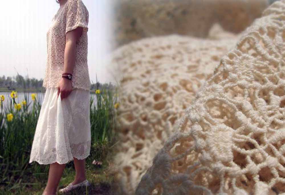 edoa Cotton Lace Blouse
