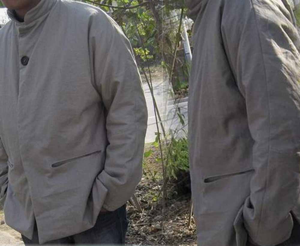 Tang suit linen jacket edoa