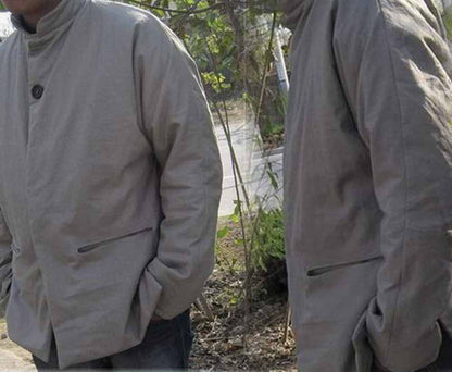 Tang suit linen jacket edoa