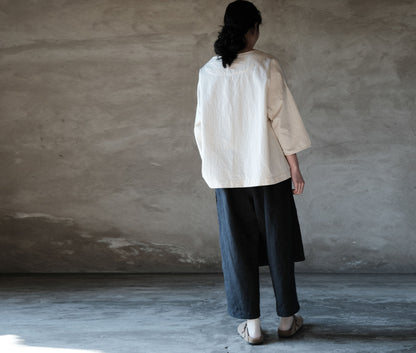 edoa Linen Apron Pants 