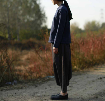 edoa Washed Ramie Linen Top