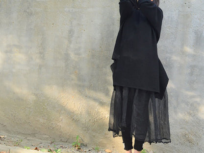 edoa Wool Cut-out Tunic