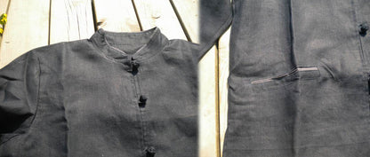 edoa Chinese Cheongsam with Chinese Frog Buttons