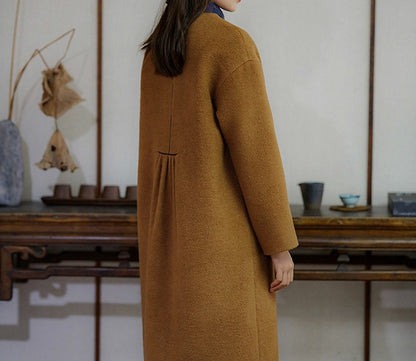 edoa Wool Cashmere Blend Coat