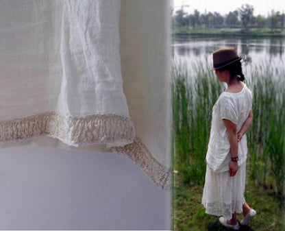 edoa Hand Embroidered Neckline Blouse