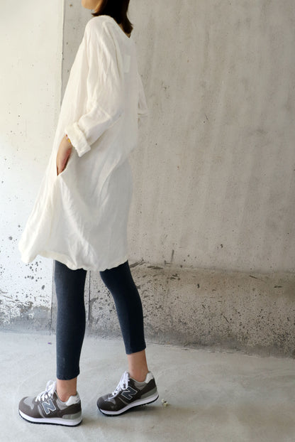 edoa Linen Oversized Tunic