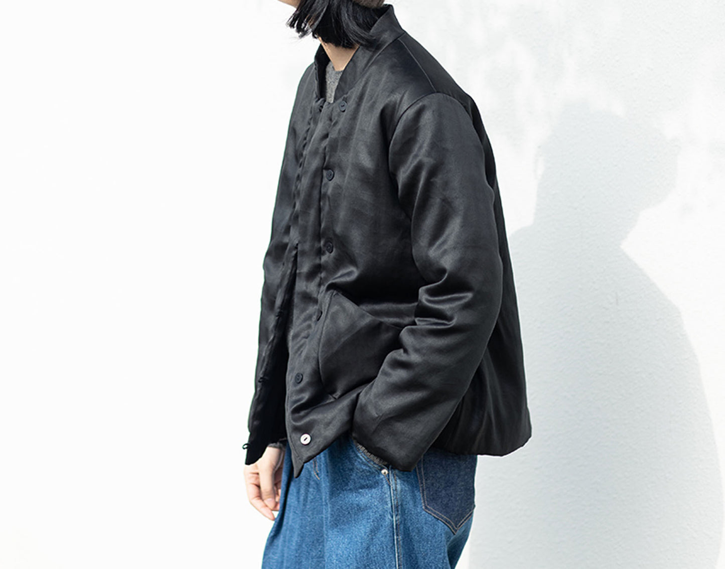 edoa Mud Silk Padded Jacket 