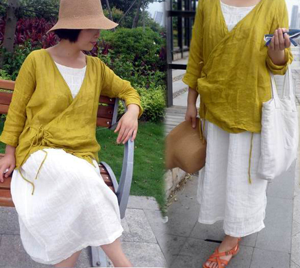 Linen Gauzy Blazer Jacket ja0053 224