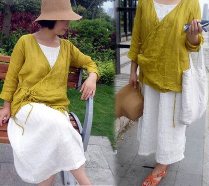 Linen Gauzy Blazer Jacket ja0053 224