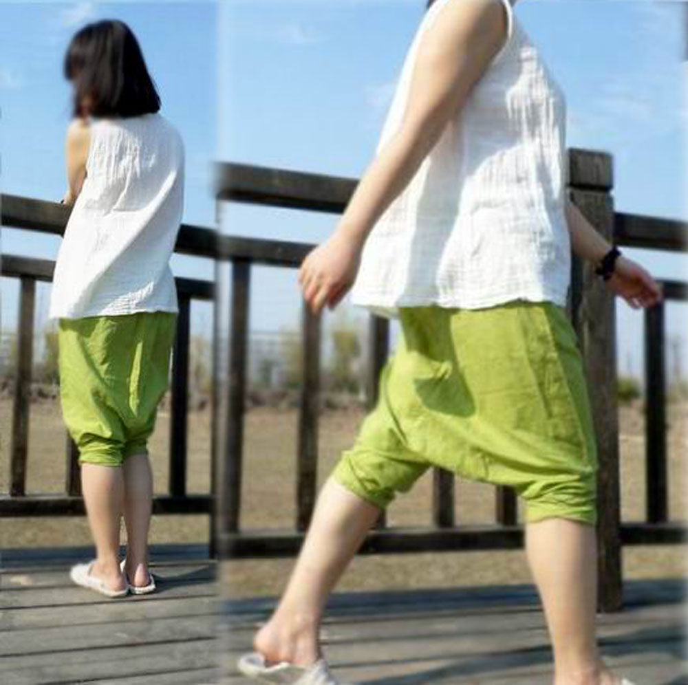 Pintucked layered cotton tank edoa