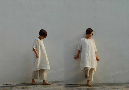 edoa Washed Linen Tunic 