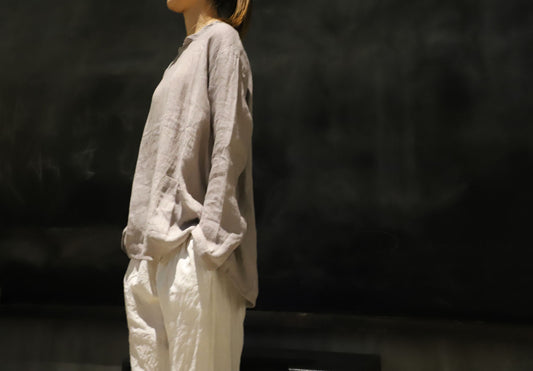 edoa Thin Linen Gauze Tunic