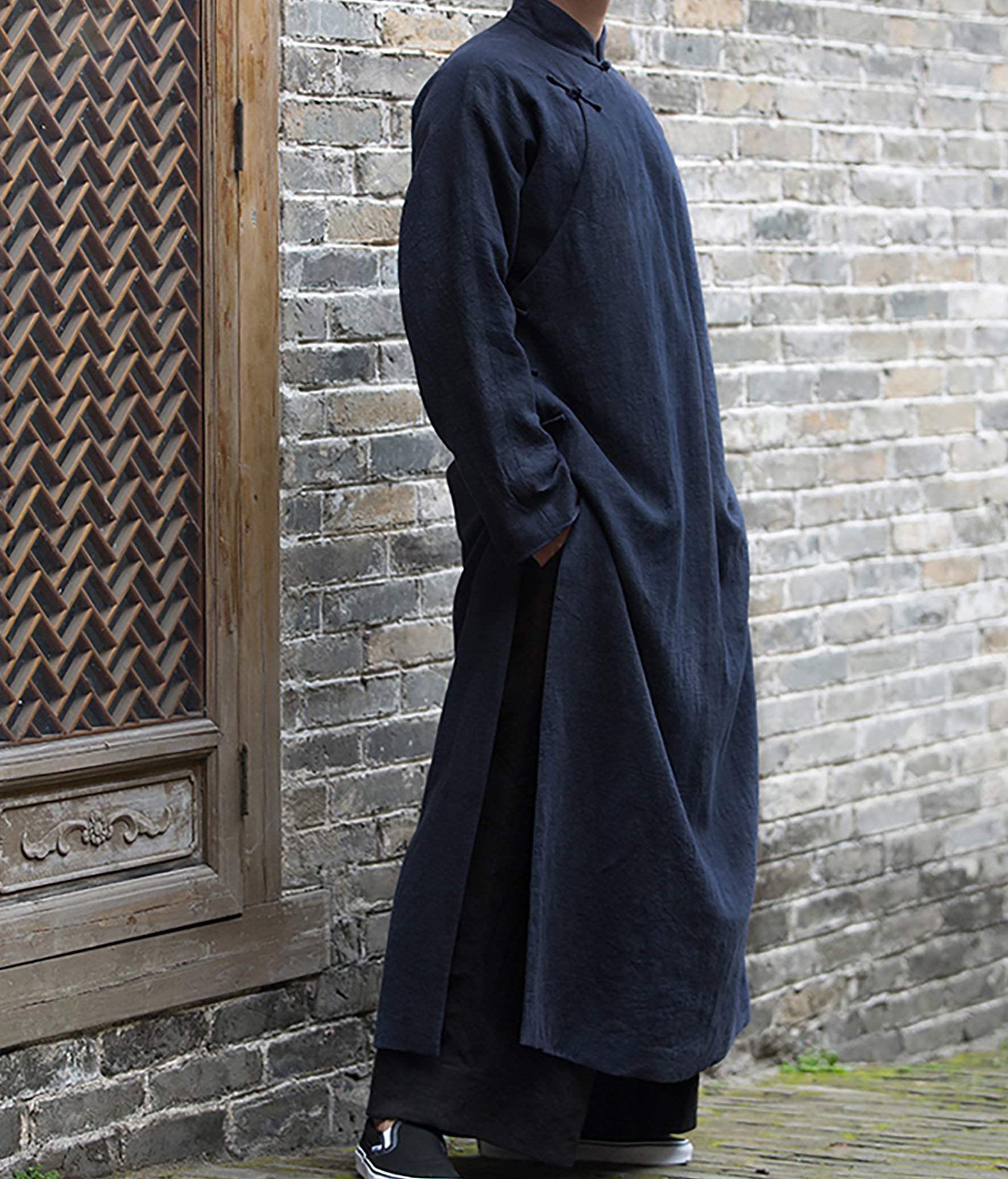 edoa ramie cheongsam